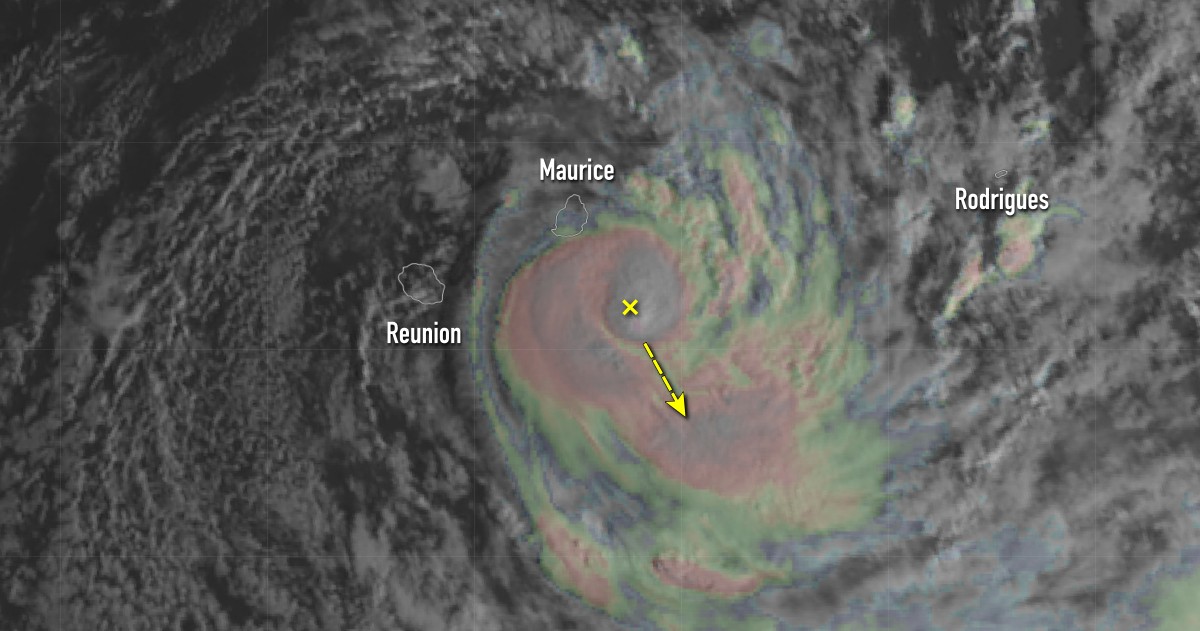 Saison cyclonique : Calvinia touche l’île Maurice