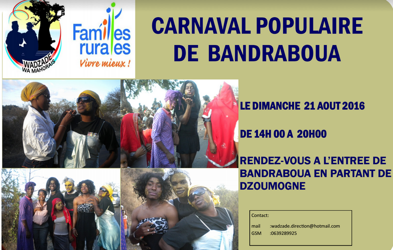 Bandraboua : un carnaval haut en couleurs