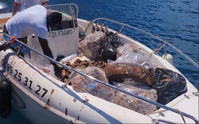 La Réserve Naturelle Nationale de l’îlot M’Bouzi : les bénévoles ont ramassé les déchets