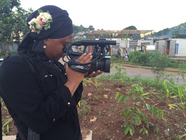 La belle Chakila en tournage !