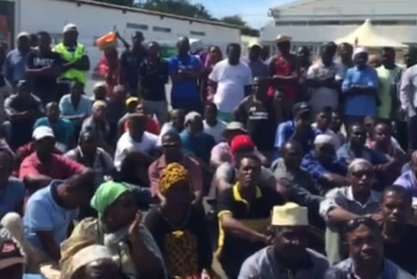 Colas : le barrage n’est toujours pas levé (photo+video)