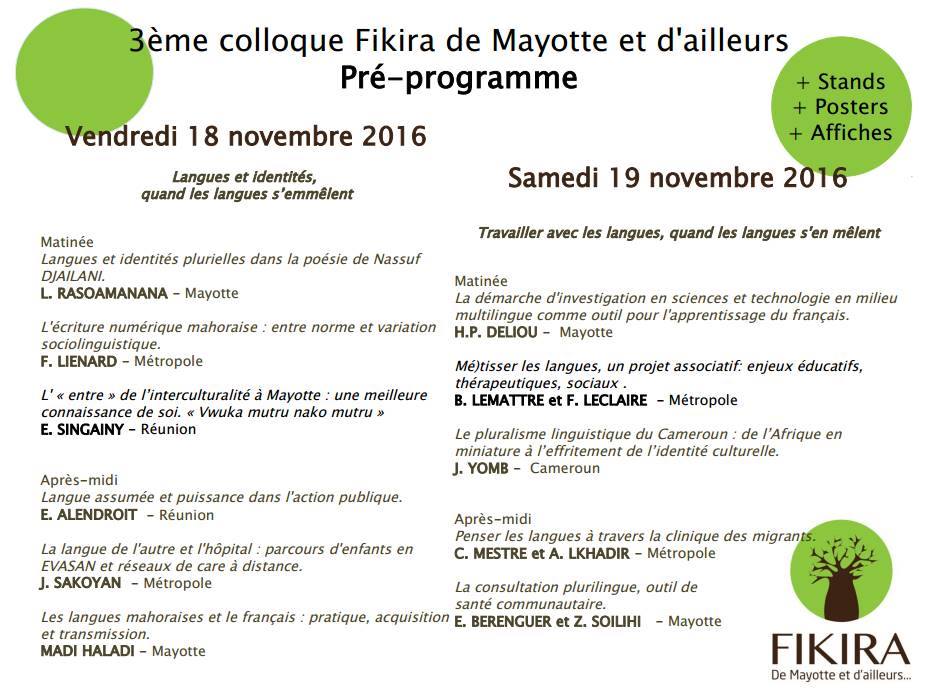 Colloque sur le plurilinguisme
