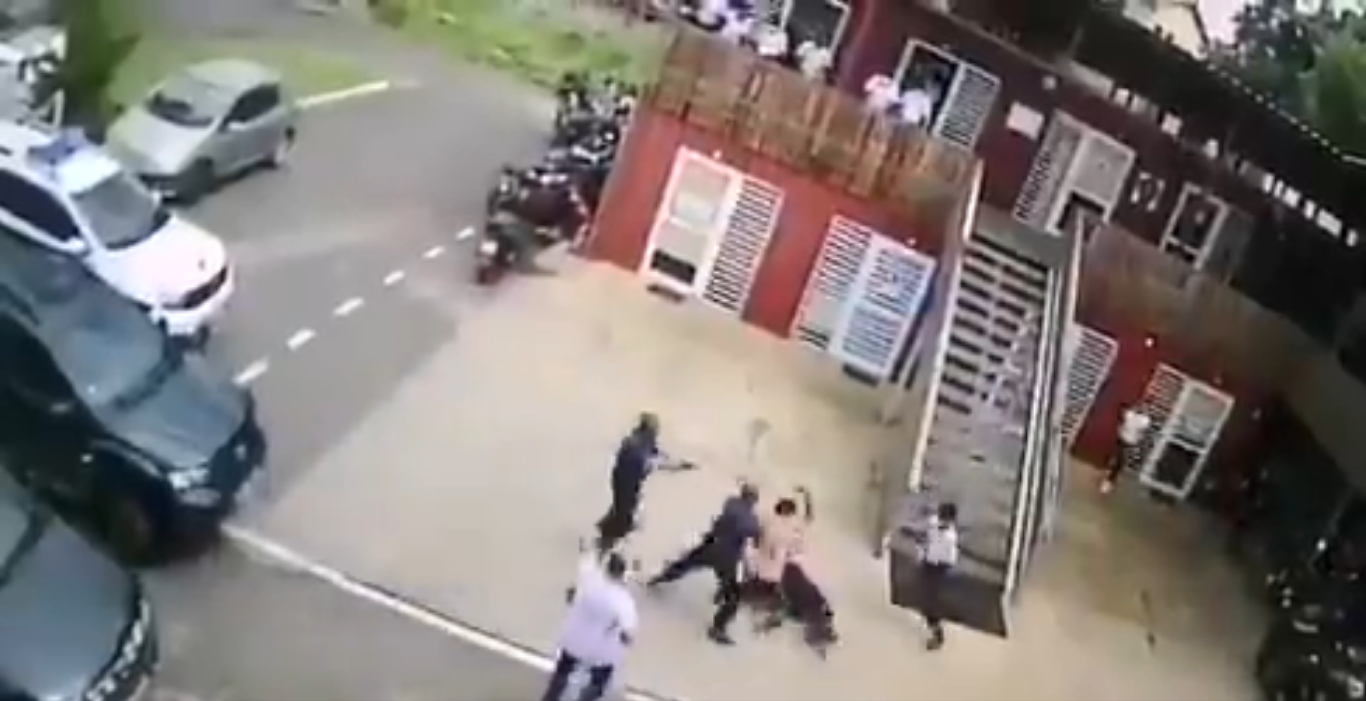 La vidéo de l’homme qui avait attaqué un policier de Mamoudzou est une pièce à conviction