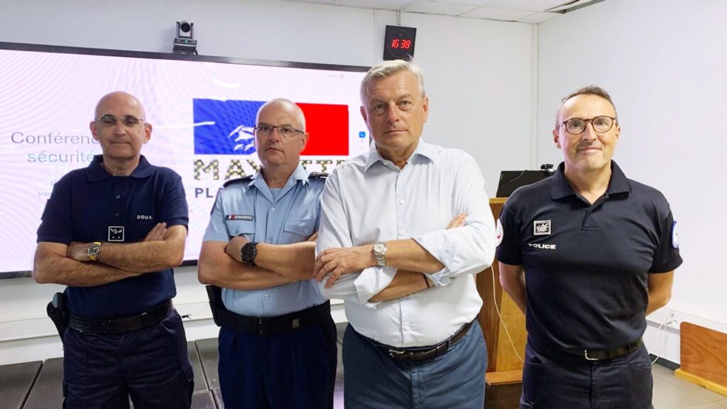 Le préfet tire le bilan de Mayotte Place Nette 6 conference securite prefet