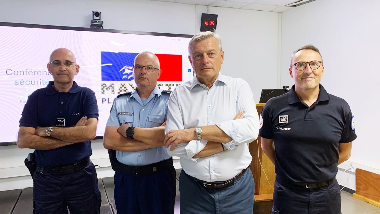 Le préfet tire le bilan de Mayotte Place Nette