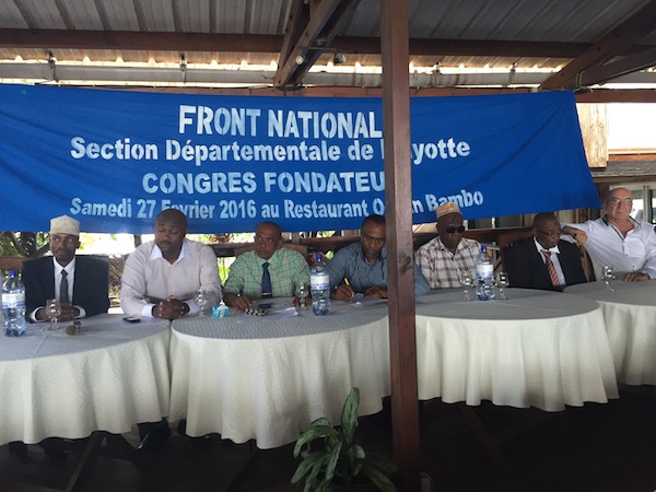 La section départementale du Front National est née
