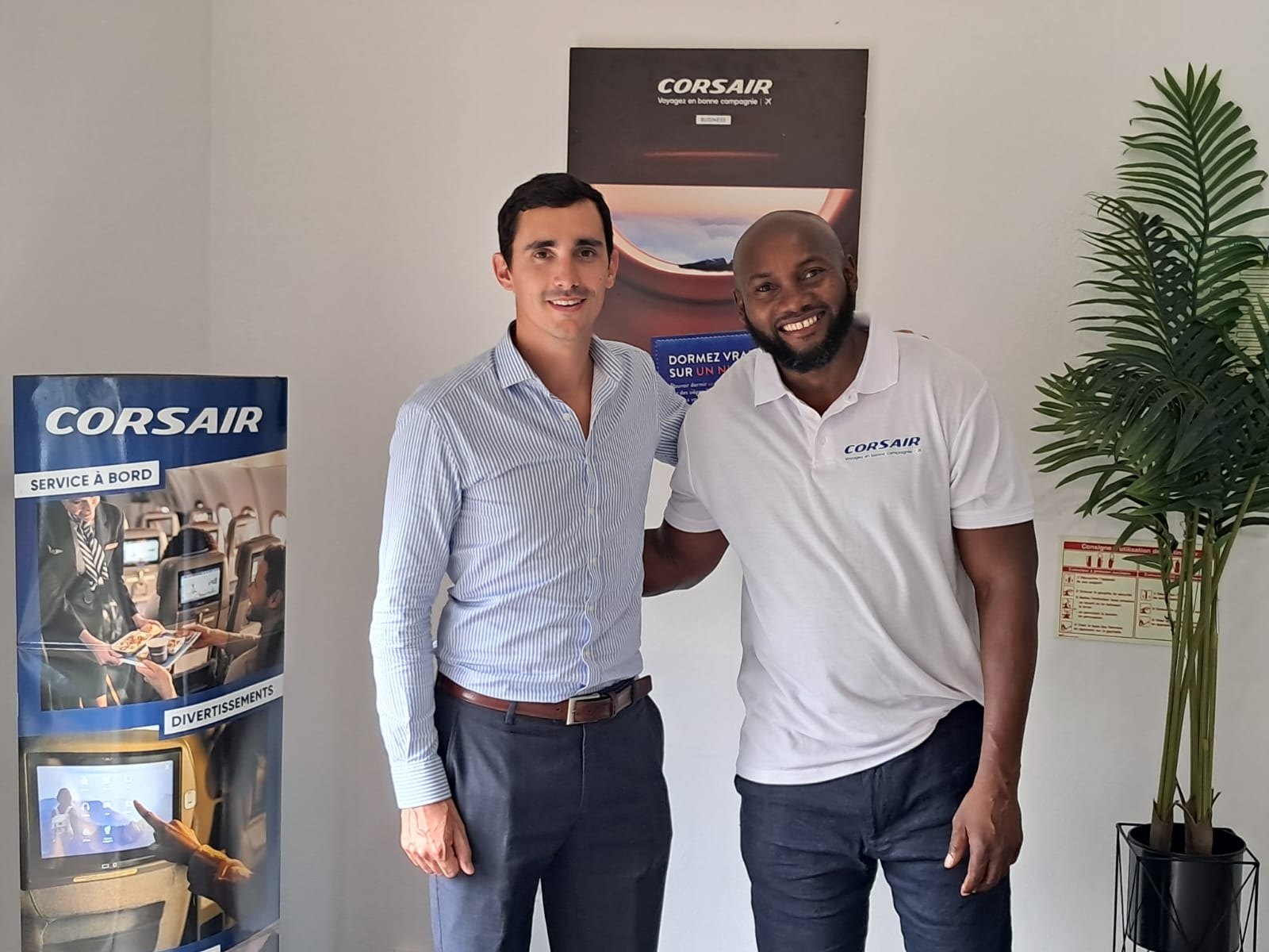 La nouvelle agence de Corsair inaugurée à Combani