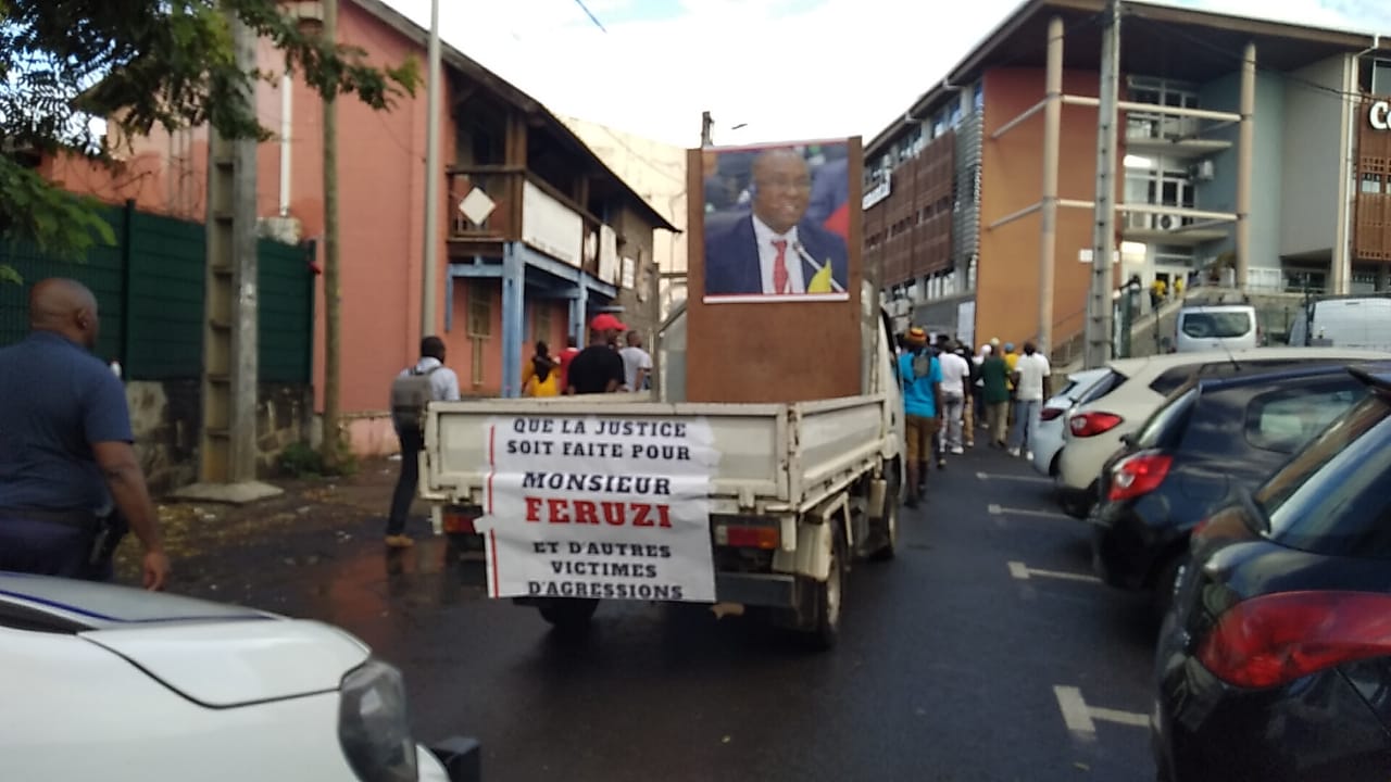Les réfugiés demandeurs d’asile manifestent contre l’insécurité dont ils sont victimes