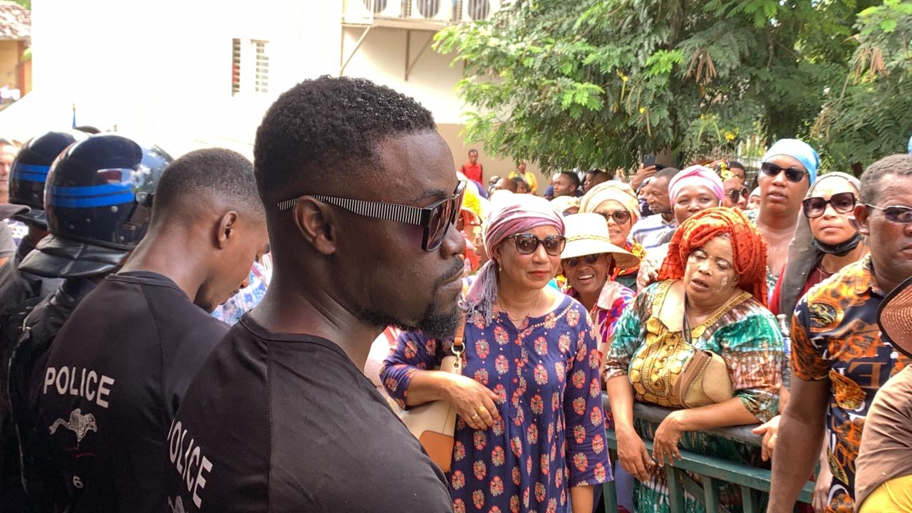 Compte-rendu en images de la manifestation de ce matin à Mamoudzou (vidéo)