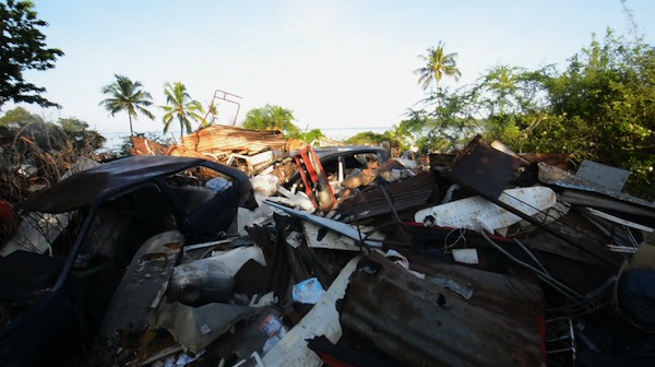 La plage de Mabougani transformée en décharge à ciel ouvert