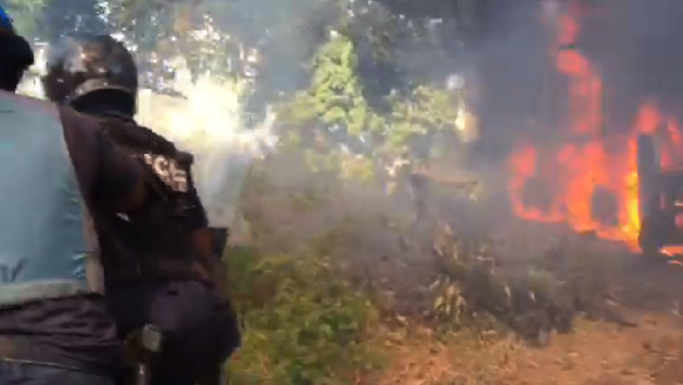 Une opération de destruction de bangas qui tourne mal (vidéo)