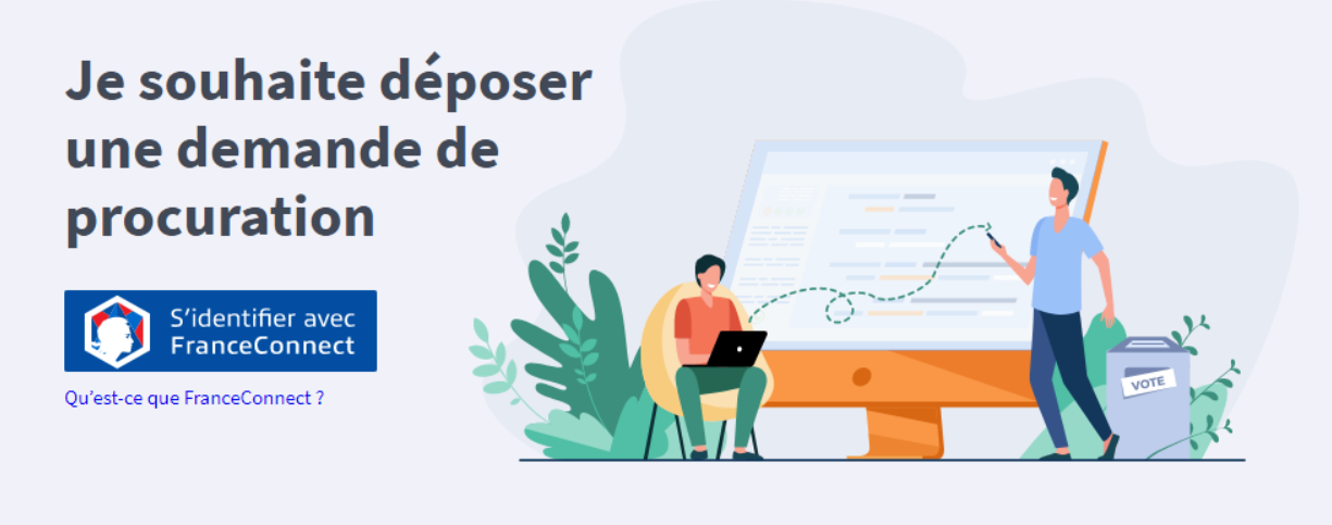 Maprocuration.gouv, une télé-procédure pour voter par procuration