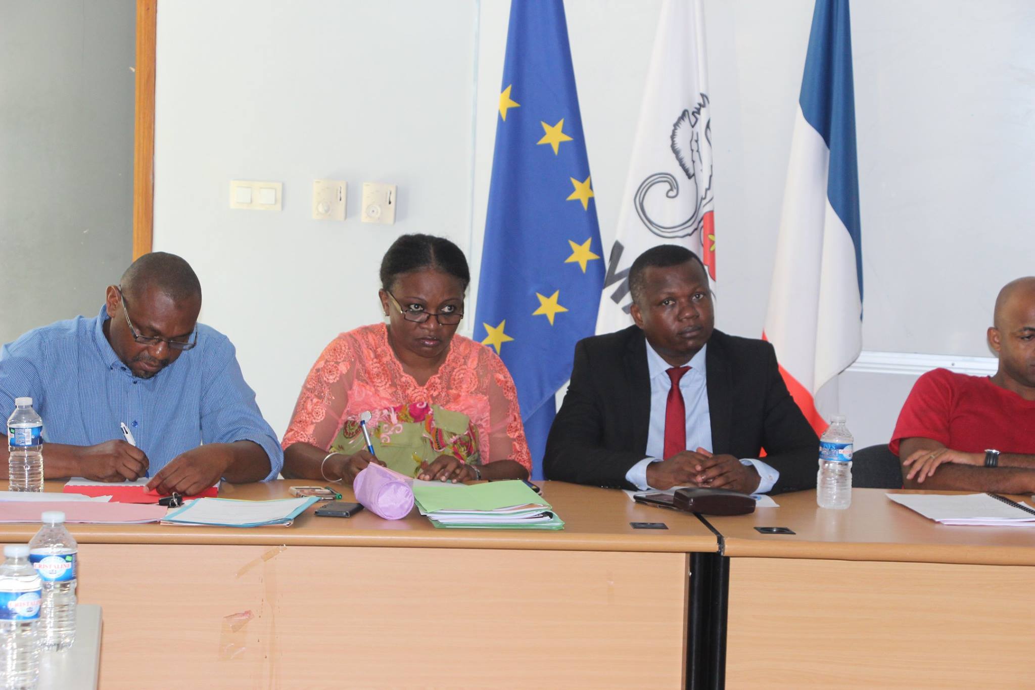 Réunion de travail sur la problématique marine