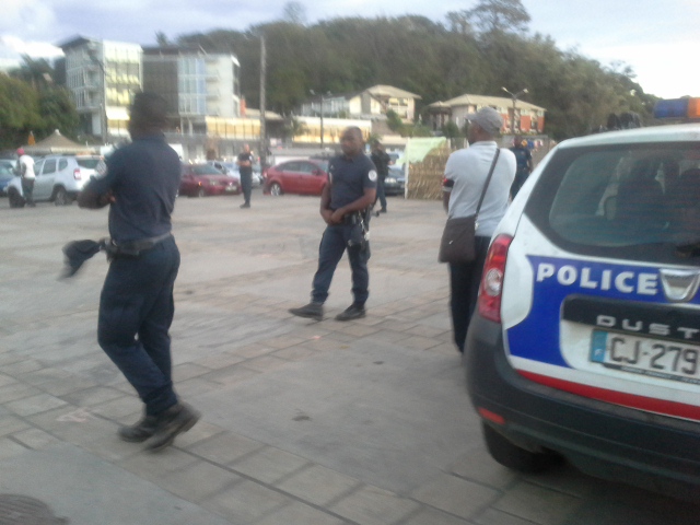 Place de la République : contrôle de police