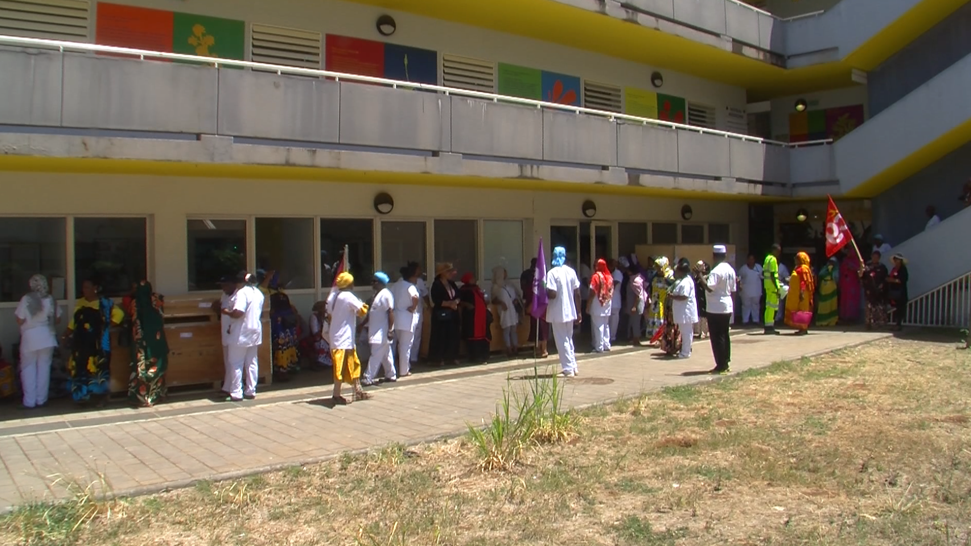 L’intersyndicale reçue par la direction du CHM