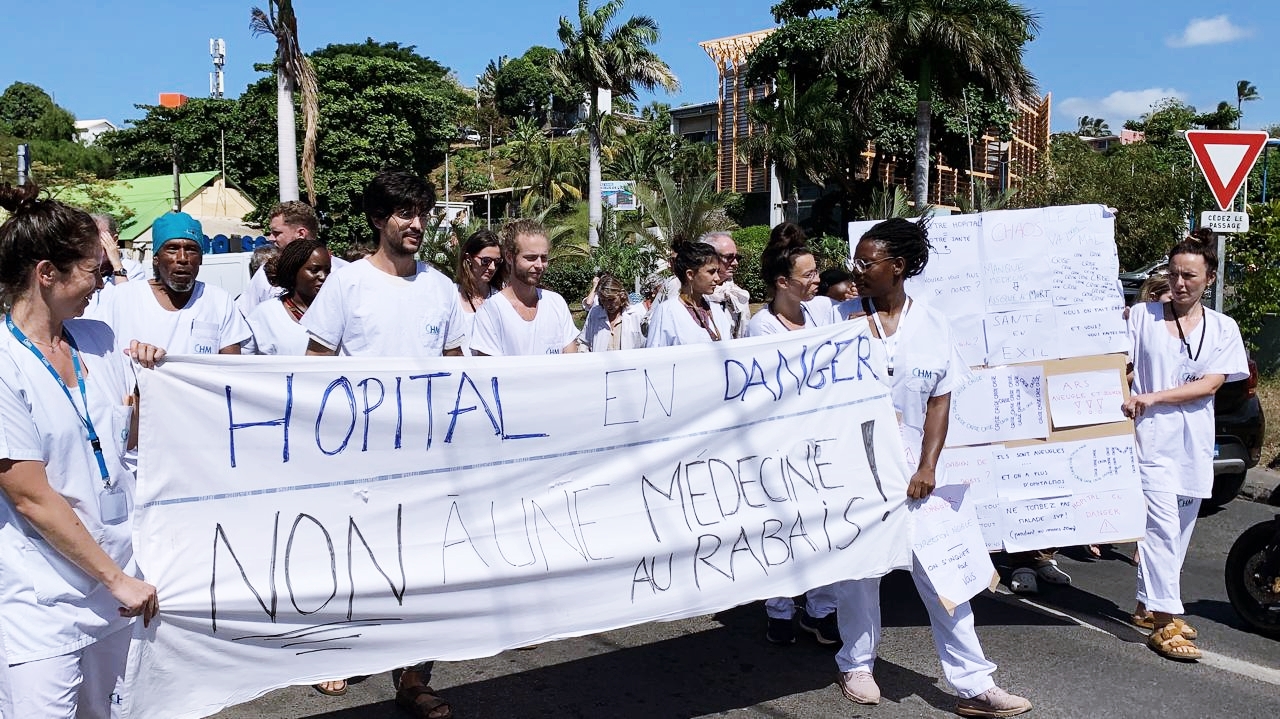 Les praticiens hospitaliers de Mayotte en grève