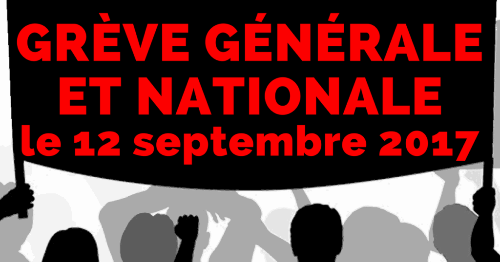greve generale 12 septebmre