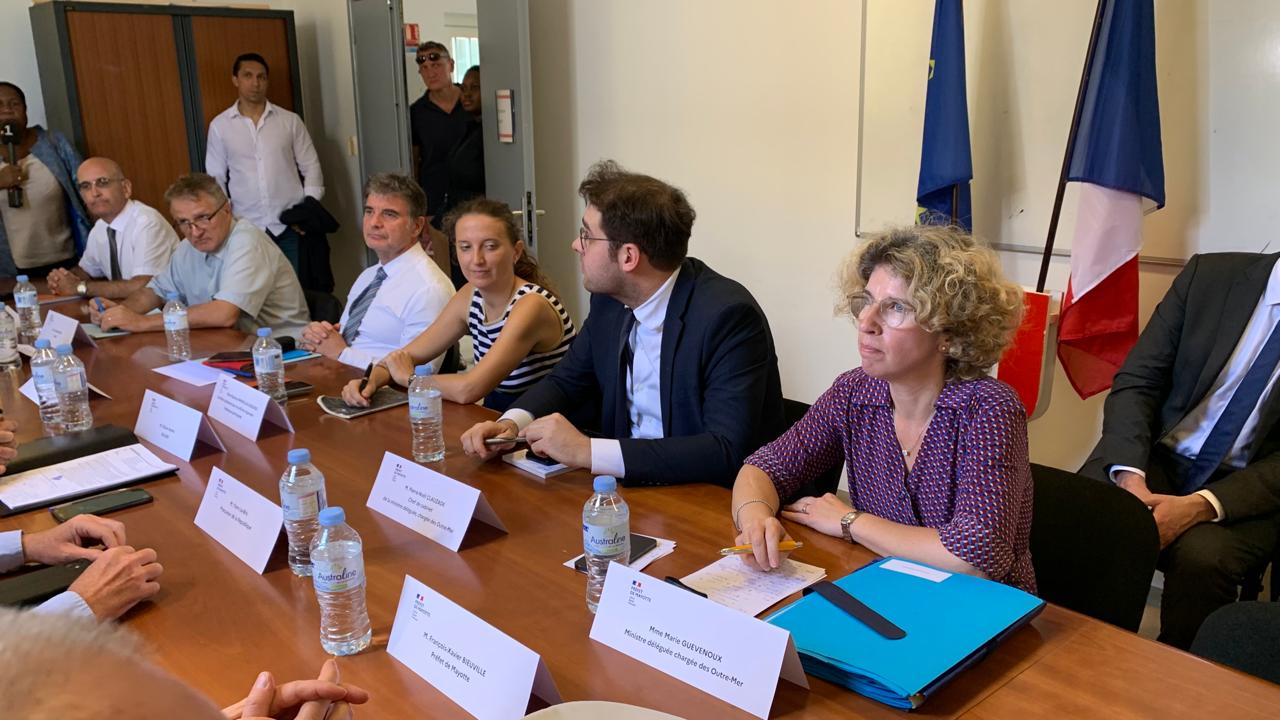 La ministre déléguée chargée des outre-mer poursuit sa visite officielle à la préfecture