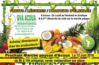 Le marché d’Acoua pour bien préparer son Ramadan