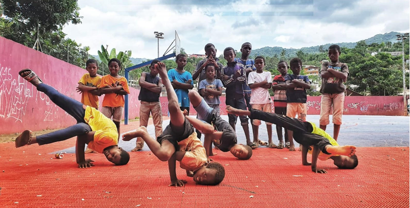 Hip Hop Evolution anime les vacances des jeunes de Mayotte