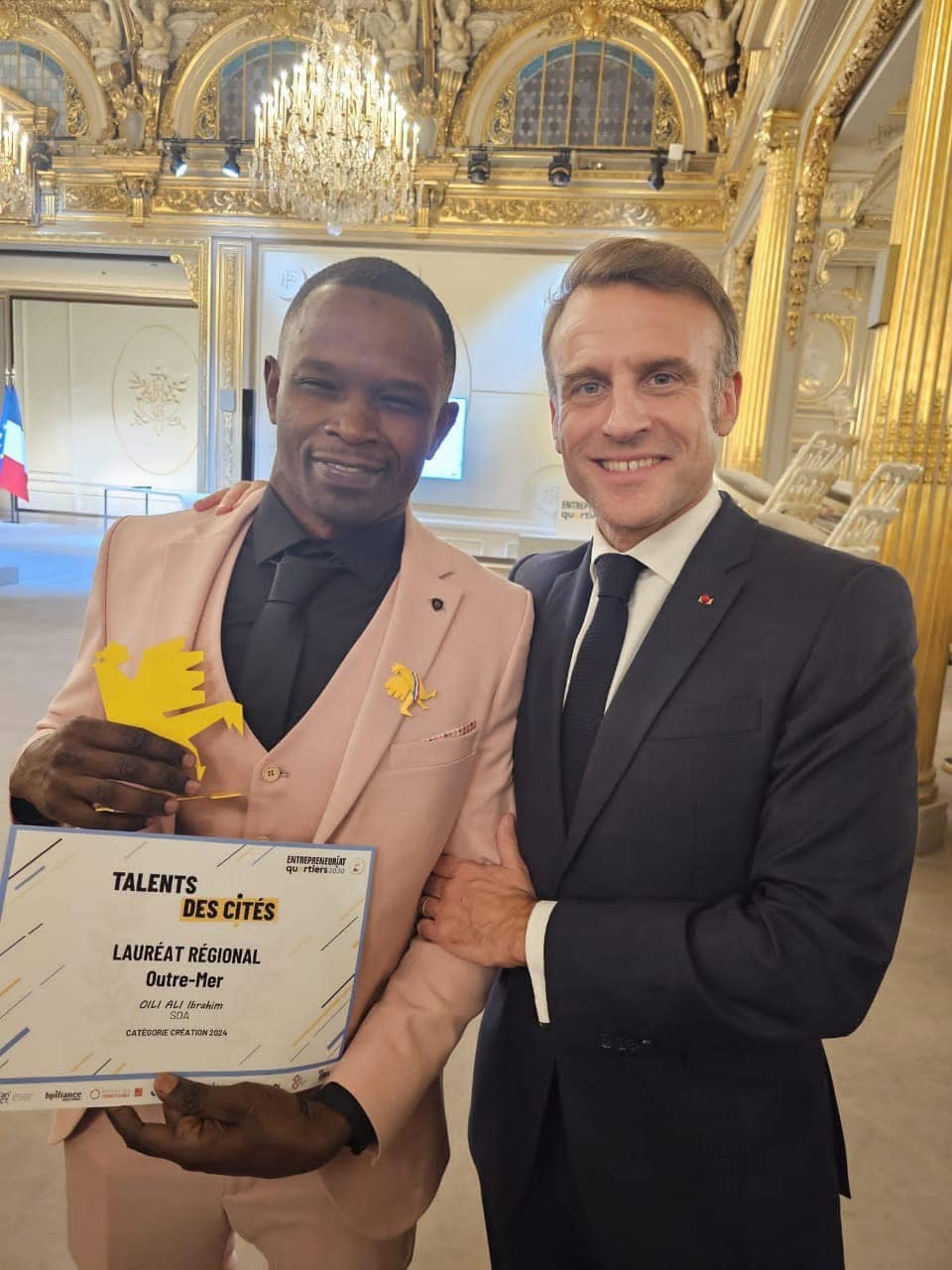 <strong>Ibrahim Oili, ambassadeur du savoir-faire mahorais, récompensé par une prestigieuse récompense</strong>