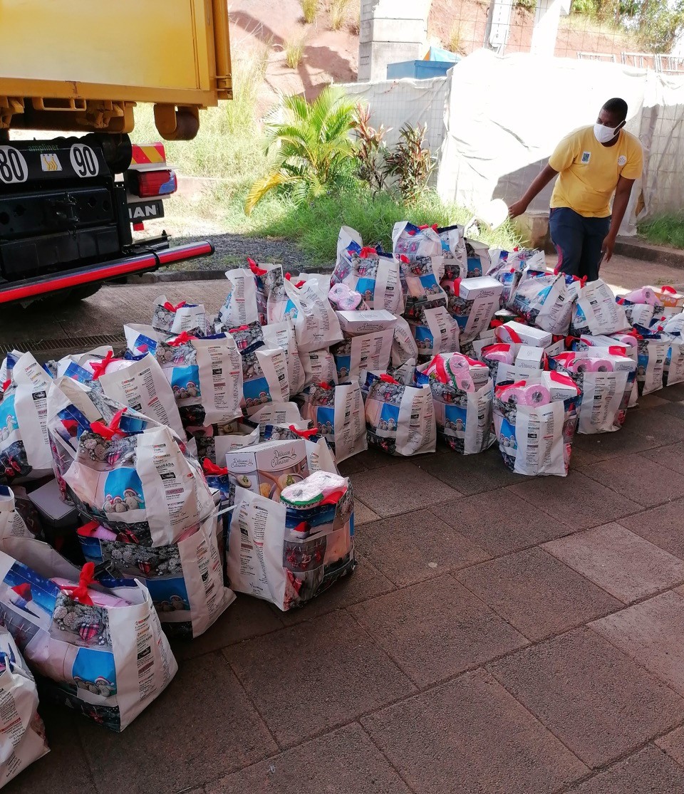 Le collectif IBS anti-chômage distribue 600 colis alimentaires