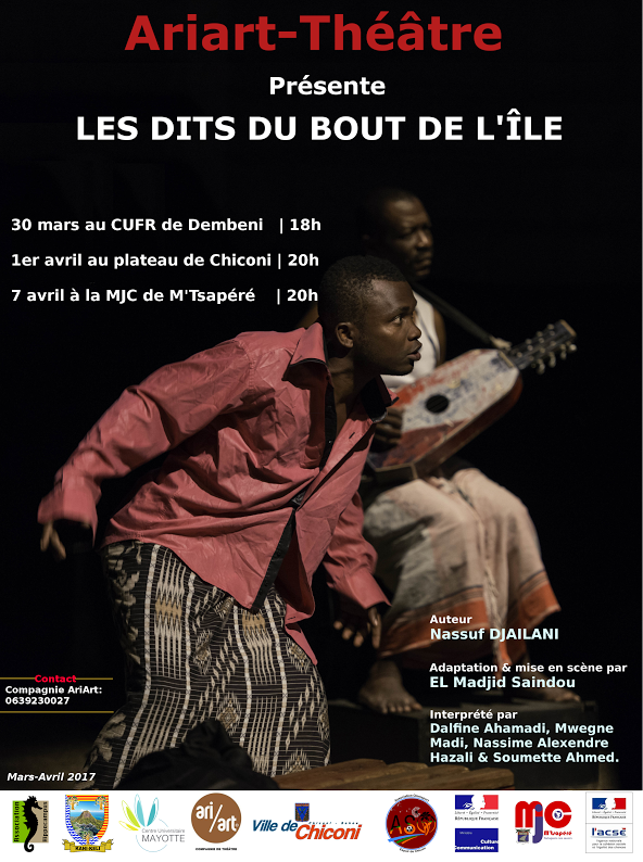 Spectacle de théâtre “Les dits du bout de l’île” dans les villages de Mayotte