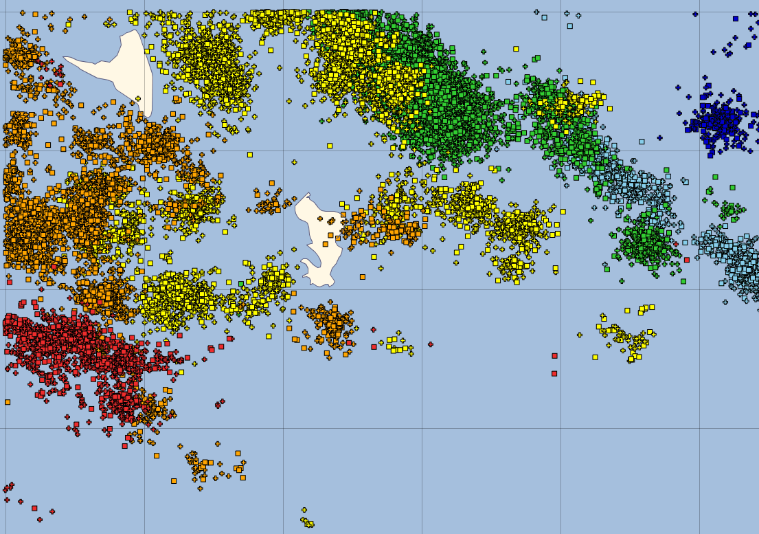 19000 impacts de foudre autour de Mayotte