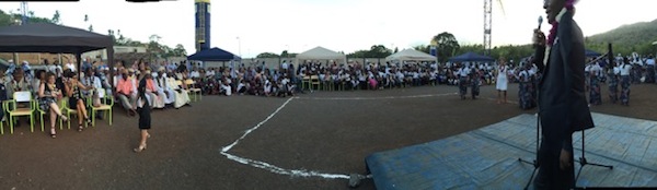 2ème phase de l’inauguration du collège de Kwalé (vidéo)