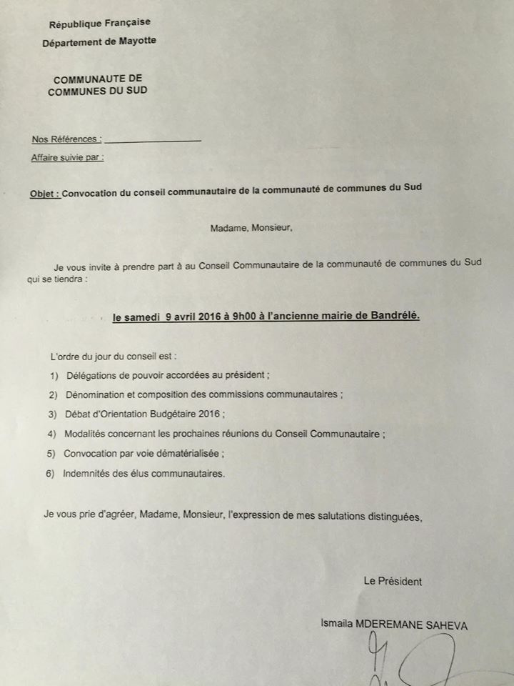 Interco du Sud : le rendez-vous est pris pour le 9 avril