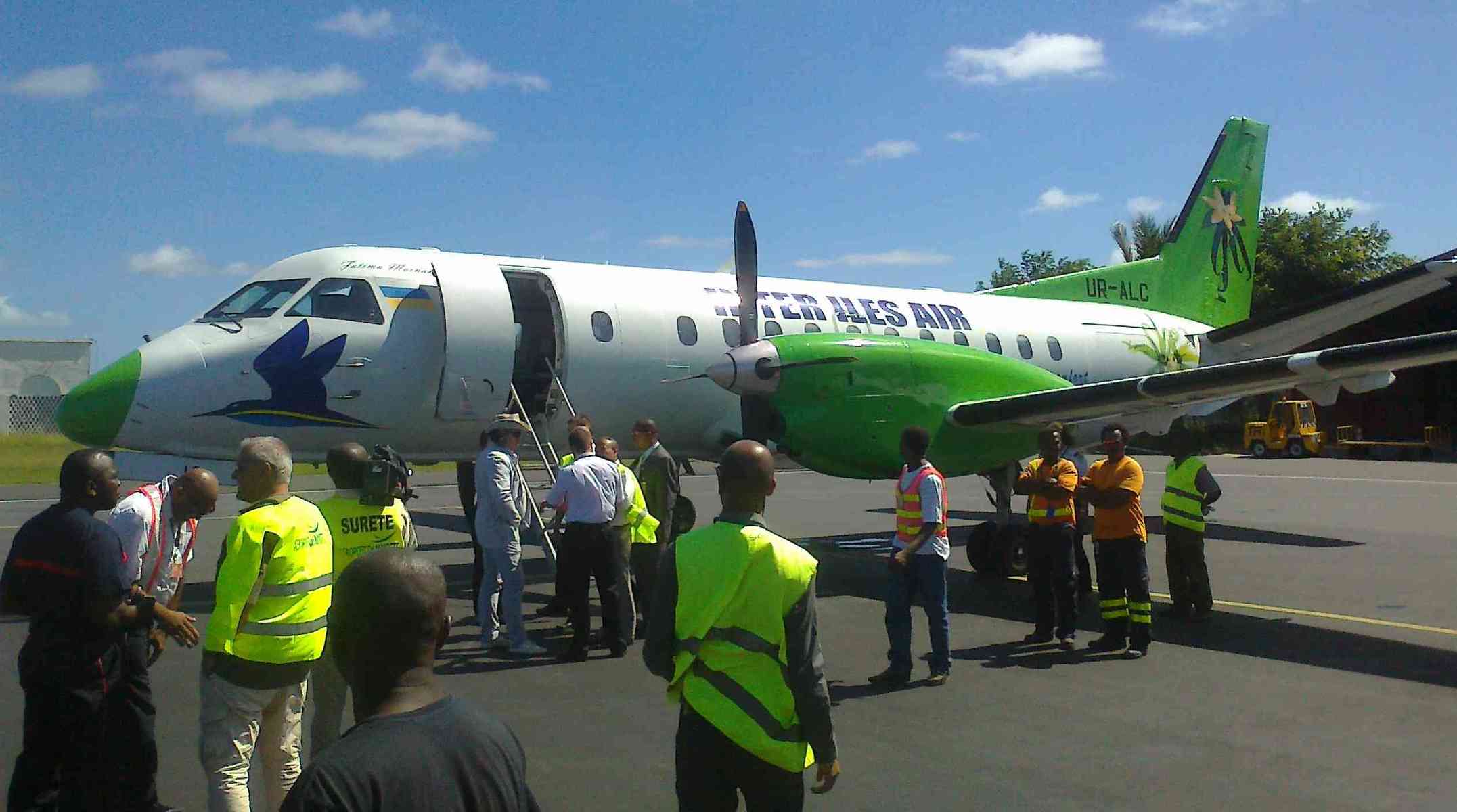 Les passagers d’Inter îles Air en colère (vidéo)