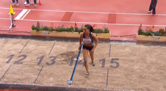 Jeanine Assani n’a pas confirmé sa place pour la finale du championnat d’Europe à Amsterdam