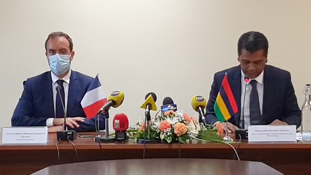 Sébastien Lecornu, Ministre des Outre-Mer, à l’île Maurice pour soutenir les secours