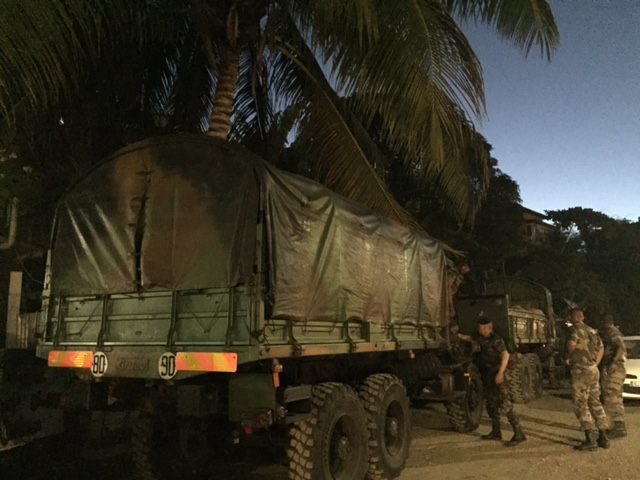 La mission des légionnaires annulée