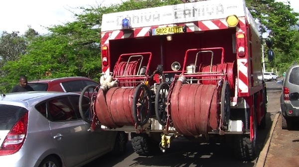 Lycée de Mamoudzou : un départ de feu vite circonscrit