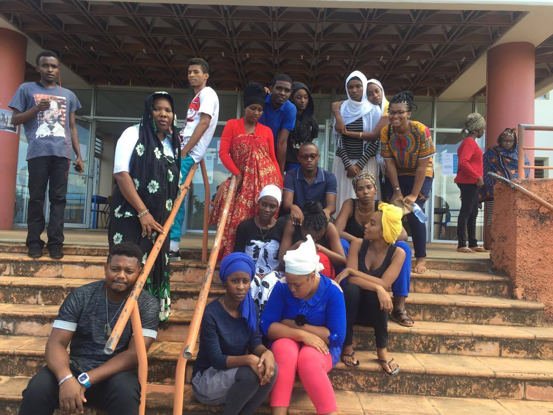 Des étudiants en colère