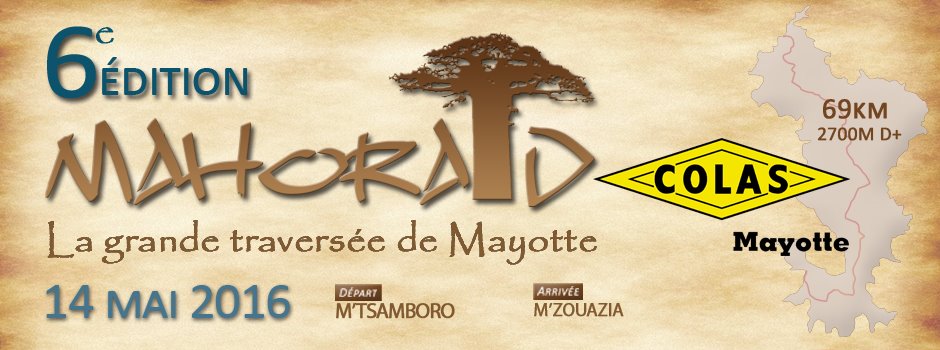 Top départ pour la 6ème édition du Mahoraid Colas