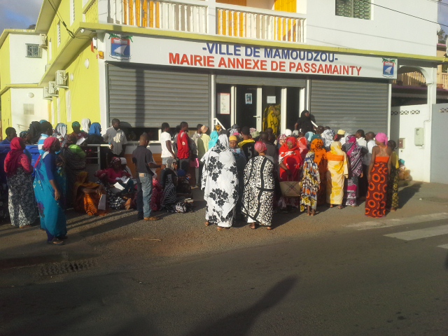 La mairie annexe de Passamainty  débordée