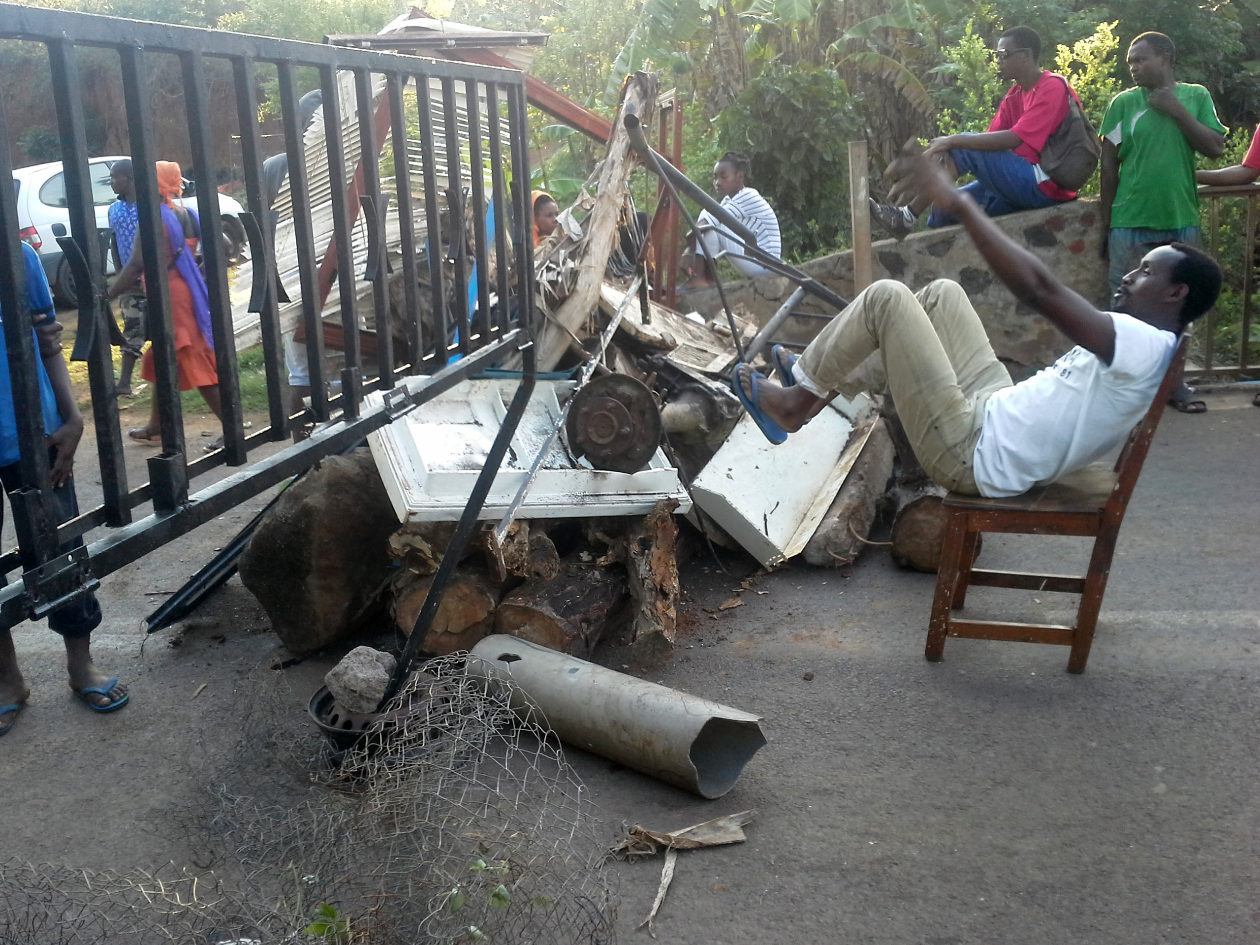 Un accident à Malamani provoque la colère des villageois