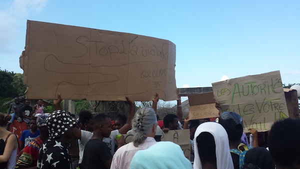Acoua : manifestation des élèves au lycée du Nord