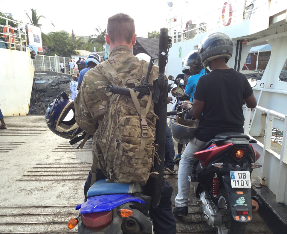 Une situation choquante sur la barge