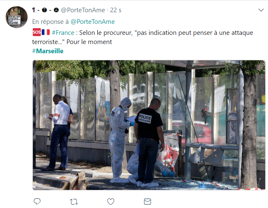 Une mahoraise de 29 ans grièvement blessée à Marseille