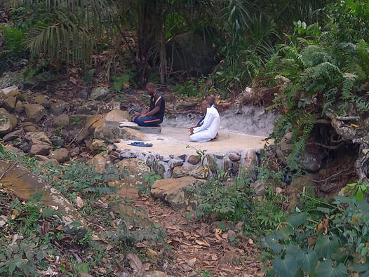 Une mosquée en pleine rivière à Acoua !