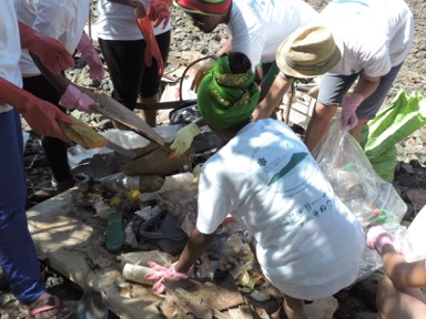 6m3 de déchets ramassés cette année sur l’îlot M’Bouzi