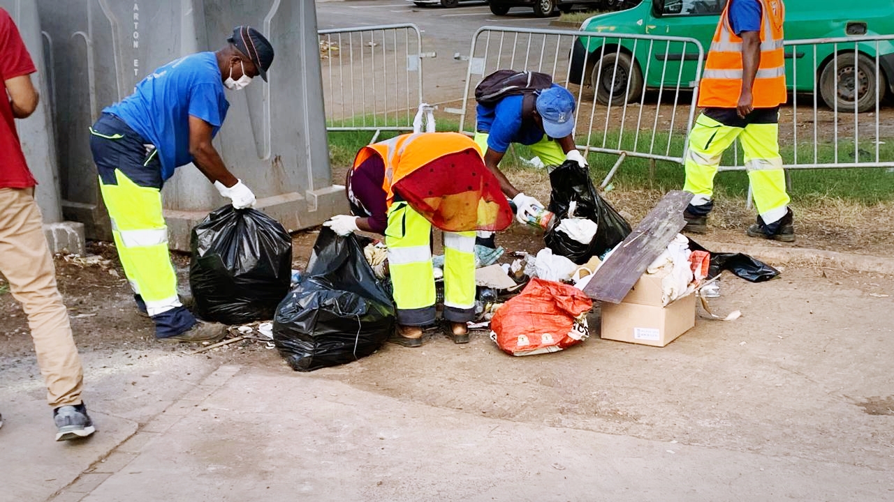 Opération nettoyage à Cavani