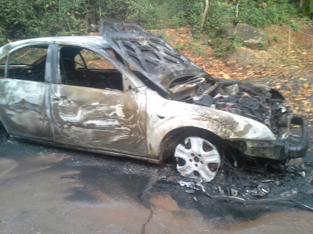 Ongoujou : route bloquée