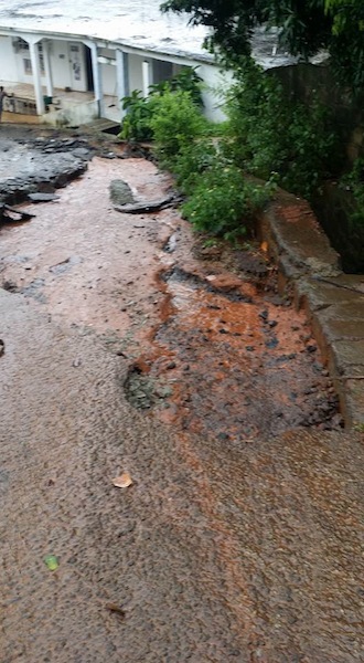 Fortes pluies : le village de Ouangani sous les eaux