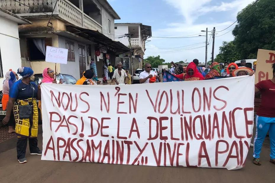 Un affrontement à Passamainty lundi après midi