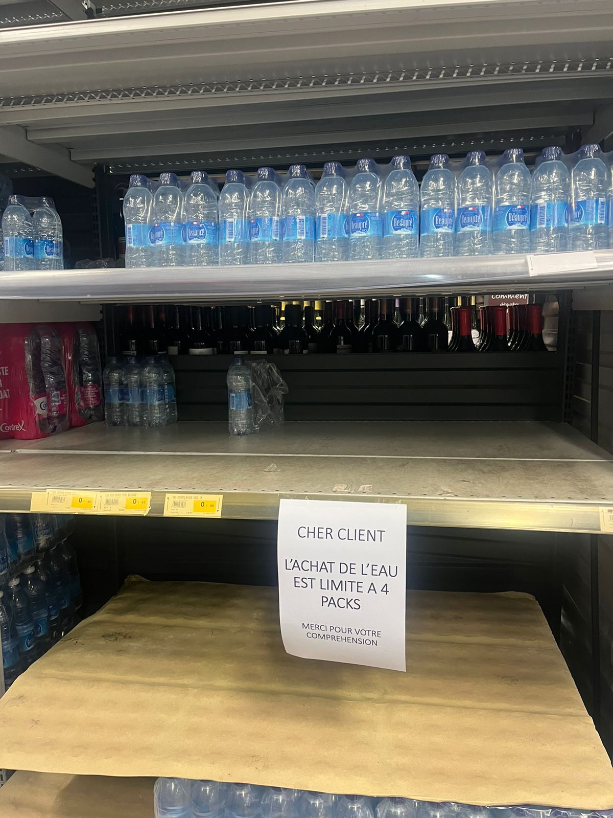 Eau en bouteille :  Risque de pénurie à Mayotte ?