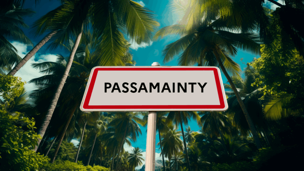panneau. PASSAMAINTY 1